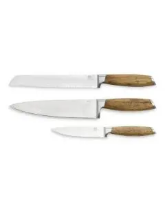 HOLM Knivsæt 3 dele - Akacie