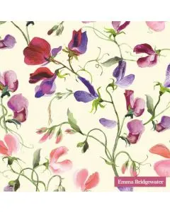 Emma Bridgewater Frokostserviet 3-lags 20stk - Sweet Pea Creme