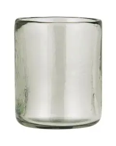 Fyrfadsstage glas 8x7cm - Mundblæst