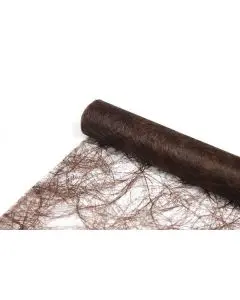 Sizoweb bordløber - 30 cm x 25 meter - Mørk brun