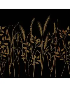 Mank Stofligende Middagsserviet 50stk - Kona Brun