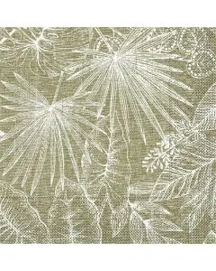 Mank Frokostserviet 3-lags 100stk - Kona Brun