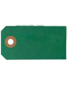 Manilla 6x3cm 50stk - Mørkegrøn