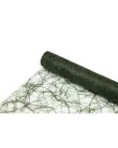 Sizoweb bordløber - 30 cm x 5 meter - Mosgrøn