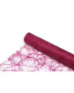 Sizoweb bordløber - 30 cm x 5 meter - Fuchsia