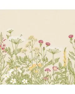 Mank Stofligende Middagsserviet 50stk - Aurelia