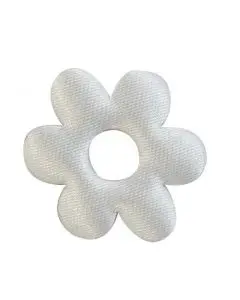 Satinblomster 24stk - Hvid