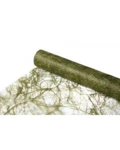 Sizoweb bordløber - 30 cm x 25 meter - Oliven