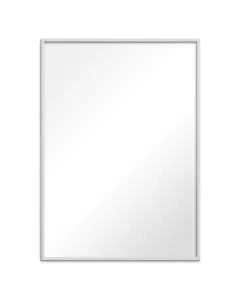 Spejl Hvid Egetræ - 50x70cm