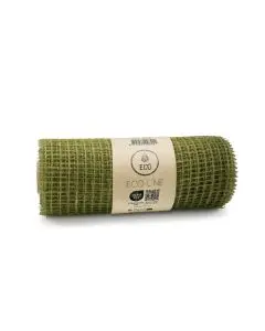 Sizonet jute bordløber 30cm x 5m - Oliven