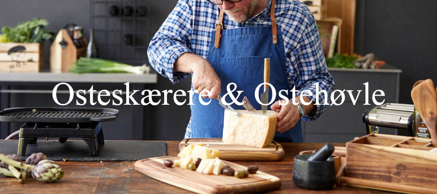 Osteskærere & Ostehøvle