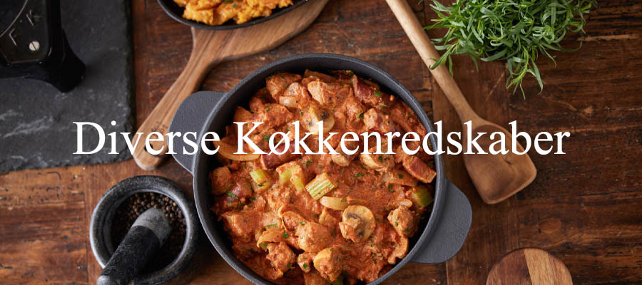 Diverse Køkkenredskaber