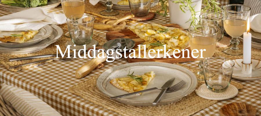 Middagstallerkener