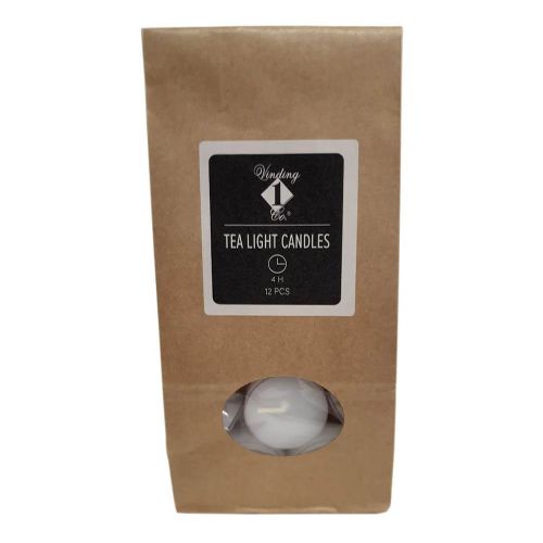 Fyrfadslys 12stk 4 timer - Hvid