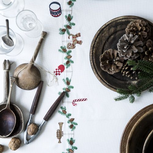 Langkilde & Søn Juledugen 140x240cm