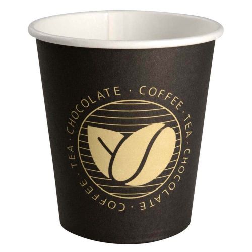 Kaffebæger Beans 20cl Sort - 50stk