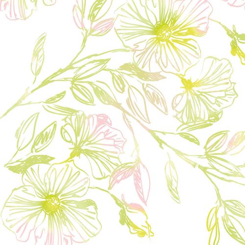 Mank Stofligende Middagsserviet 50stk - Kelani