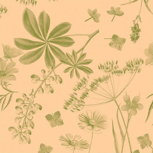 Mank Stoflignede Middagsserviet 50stk - Opus Flora