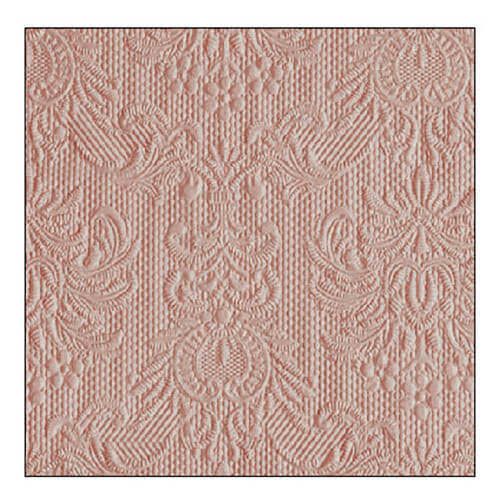 Ambiente 25x25 cm serviet - 15 stk Elegance Pale Rose