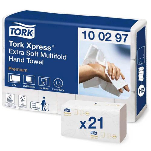 Tork Express plus håndklædeark 2100ark
