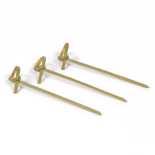 Bambusspyd m/knude 12cm - 250stk