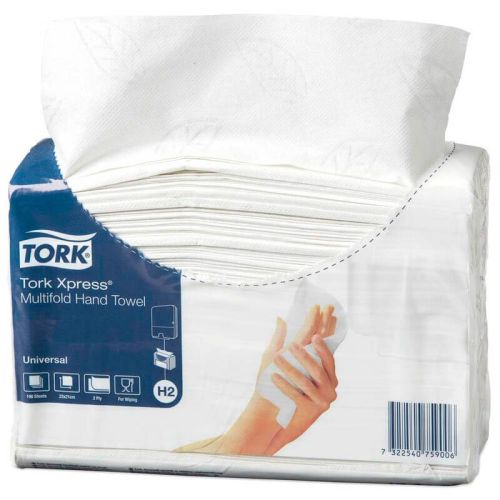 Tork håndklædeark interfold - 2lags - 190ark