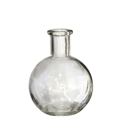 Vase Flaske Glaskugle 10cm - Klar
