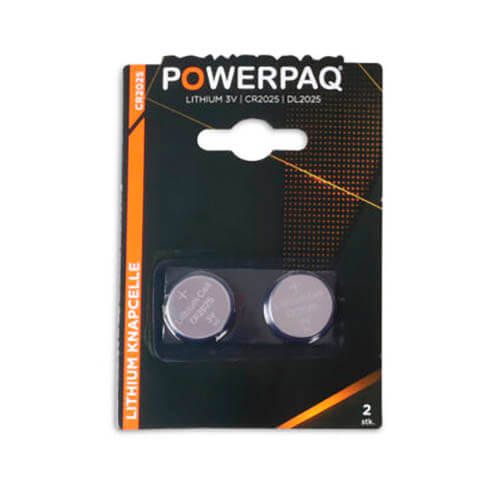 Powerpaq Lithium 3V CR2025 DL2025 - 2stk