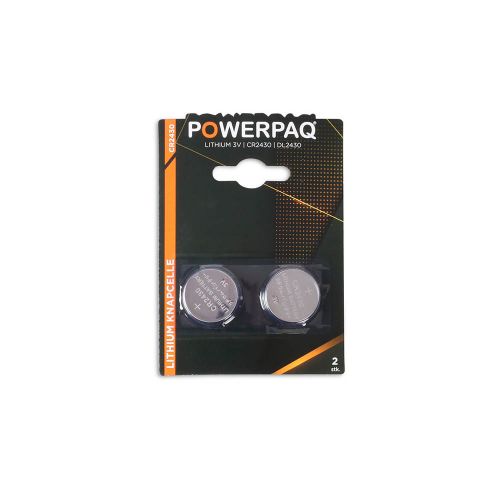 Powerpaq Lithium Batteri - 3V CR2430 DL2430 - 2stk