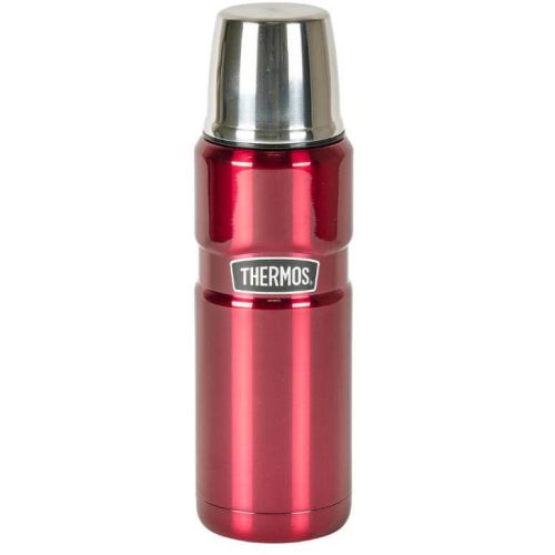 Thermos Stainless King Termoflaske 470ml - Mørkerød