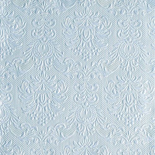 Ambiente 33x33 cm serviet - 15 stk Elegance Pearl Blue
