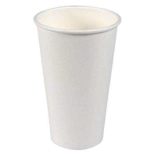 Kaffebæger Premium 48cl Hvid - 50stk