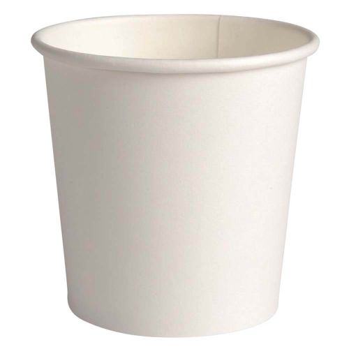 Kaffebæger Premium 10cl Hvid - 50stk