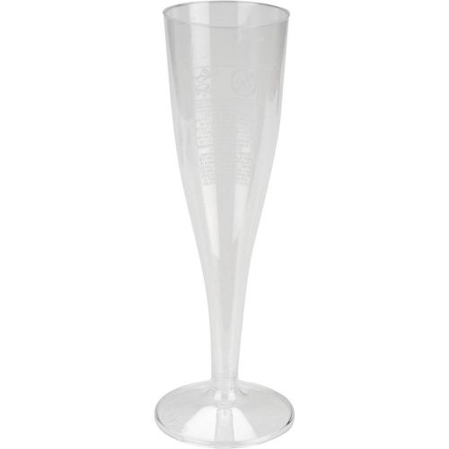 Plastglas Champagneglas 10cl - 12stk