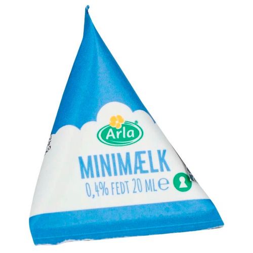 Kaffemælk Mini mælk 20ml i brik 0,4%