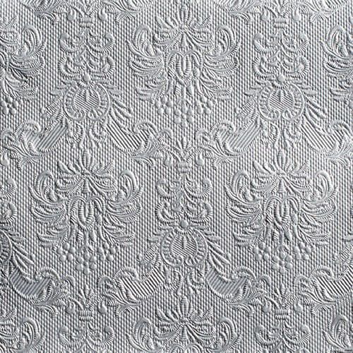 Ambiente 40x40 cm serviet - 15 stk Elegance Silver