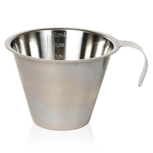 Funktion Målekande Rustfrit Stål - 0,25L