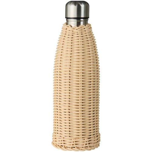 Ib Laursen Termoflaske Polyrattan Håndflettet 500ml - Natur