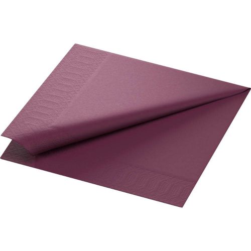 Duni serviet 40x40cm 3-lags 125stk - Plum