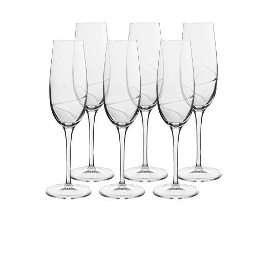 Luigi Bormioli Aero Champagneglas 23,5cl 6stk