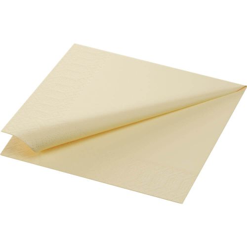 Duni frokostserviet 33x33cm 1-lags 500stk - Creme
