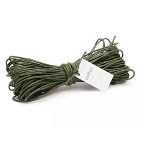 Vivant Bomuldssnor 20m - Oliven