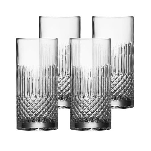 Luigi Bormioli Diamante Ølglas/longdrinkglas 48cl 4stk