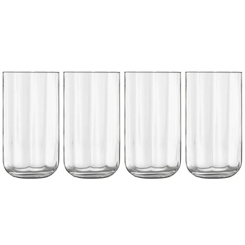 Luigi Bormioli Jazz Ølglas/longdrinkglas 45cl 4stk