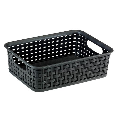 Kurv Rattan 2L - Sort