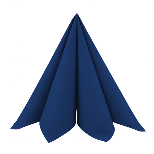 Dunilin Stofligende Servietter 48x48cm 36stk - Mørkeblå