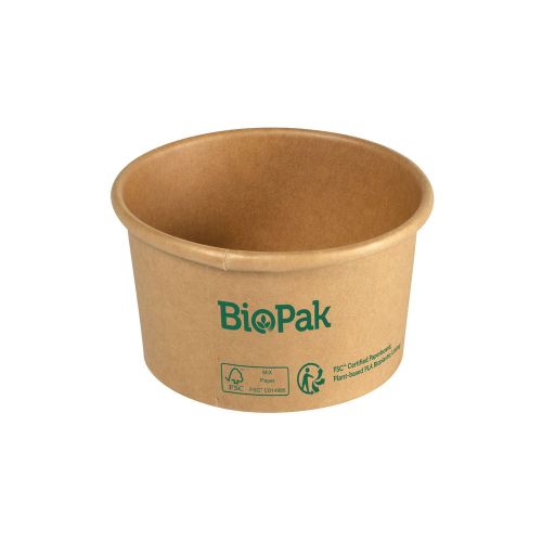 Duni BioPak Ronda Bowl Natur 190ml - 25stk