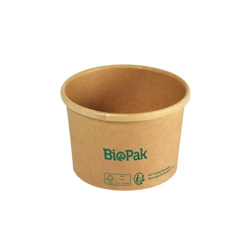 Duni BioPak Ronda Bowl Natur 240ml - 25stk