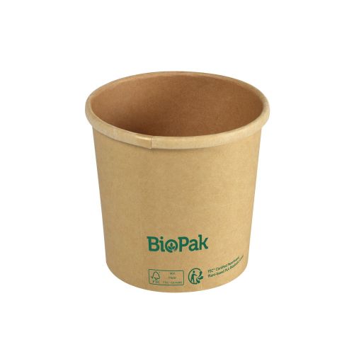 Duni BioPak Ronda Bowl Natur 360ml - 25stk