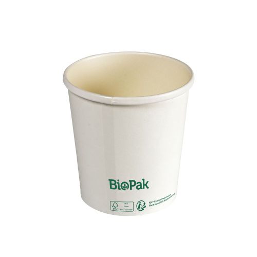 Duni BioPak Ronda Bowl Hvid 480ml - 25stk